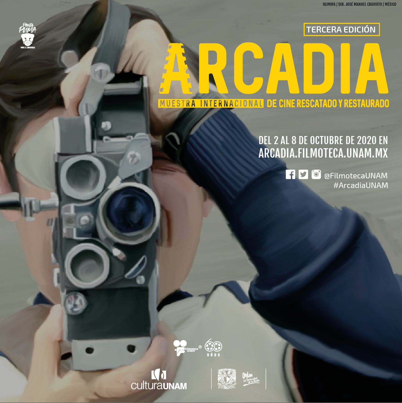 Llega la 3a edición de Arcadia UNAM, la Muestra Internacional de Cine Rescatado y Restaurado