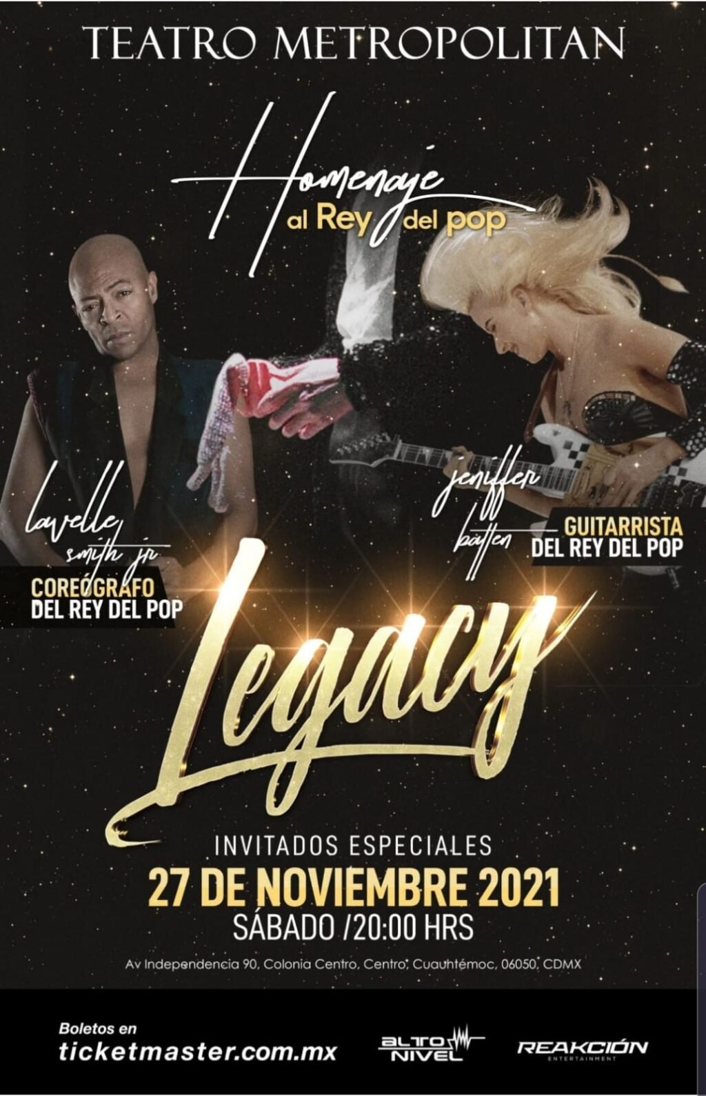 LEGACY REY DEL POP CARTEL CDMX 2021