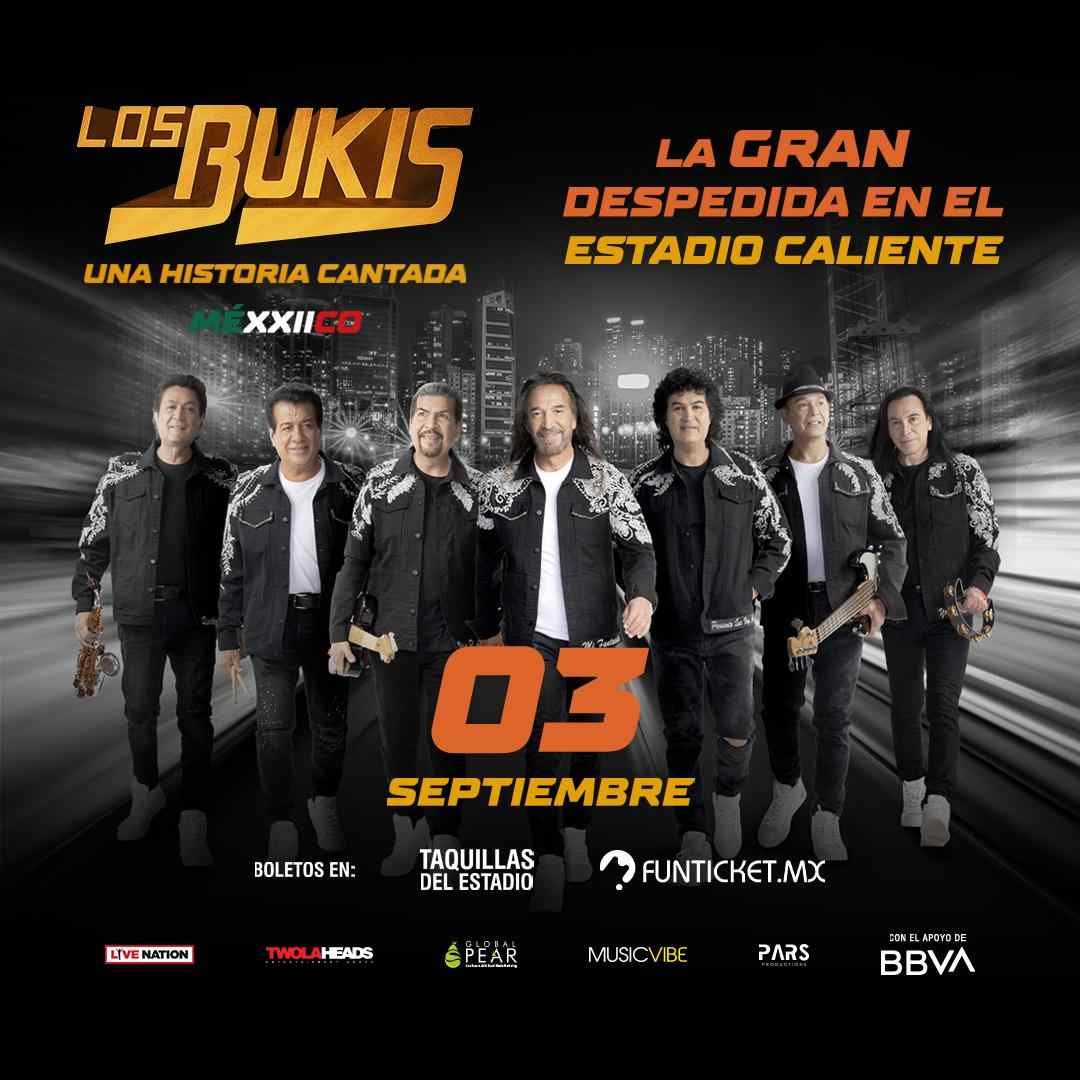 Los Bukis anuncian su despedida en Tijuana, Monterrey y Guadalajara