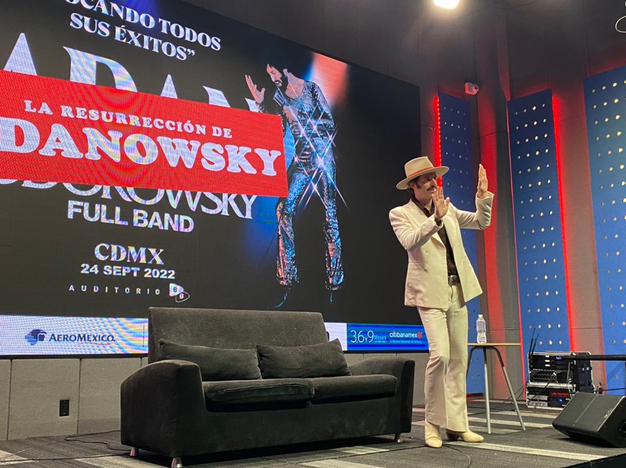 Adan revivirá a Adanowsky con una gran presentación en el Auditorio BB