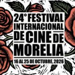 Cartel oficial de la 24ª edición del Festival Internacional de Cine de Morelia