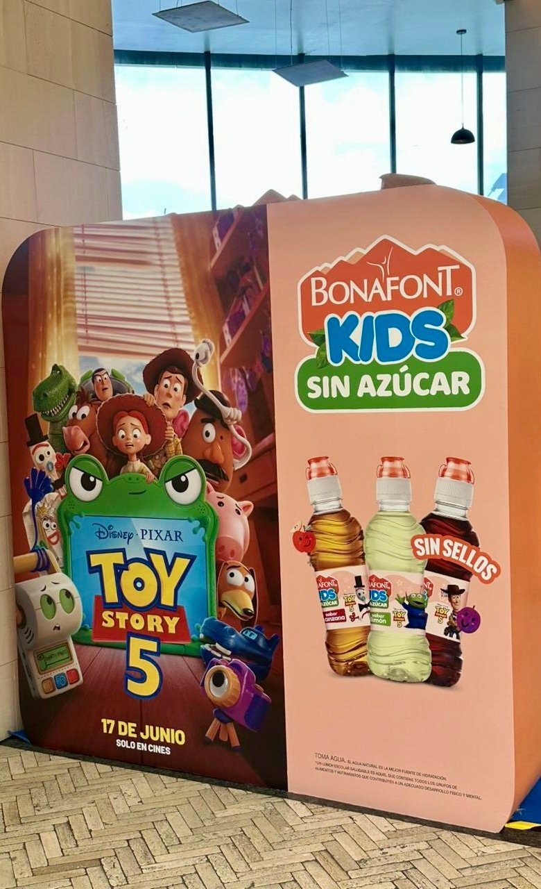Bonafont kids y Toy Story 5